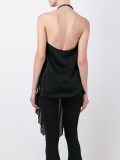 pleated asymmetric blouse