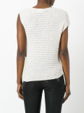 suede patch tank