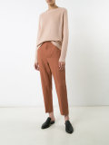 slim-fit trousers