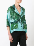 plants print shirt 