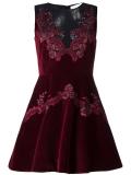 lace details dress