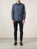 military-style shirt