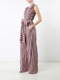 Wide Stripe Sleeveless连身长裤