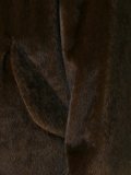 faux fur bomber jacket