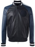 logo patch bomber jacket 