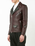 woven biker jacket 