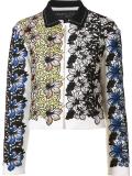jacquard cropped jacket