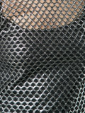 metallic mesh top 