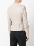 peplum hem jacket