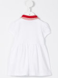 contrast collar dress