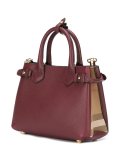 house check shoulder bag