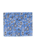 paisley print wallet
