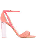 clear heel sandals 