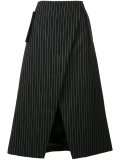tailored wrap skirt 