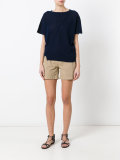 perforated knitted top