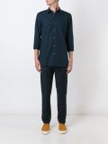 jacquard button down shrt