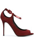 peep toe stiletto pumps
