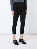 tailored cropped trousers
