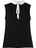 sleeveless blouse