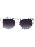 Linear Angle print sunglasses