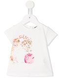 tiger print T-shirt 
