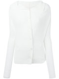 wide collar cardigan