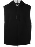 sleeveless hoodie 