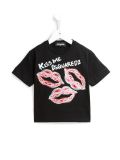 ‘kiss me‘印花T恤