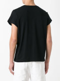 printed text T-shirt 