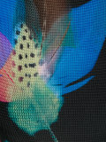 floral pattern knitted T-shirt