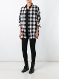 'Oversized Check shirt