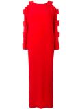 straps evening dress