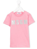 glitter logo T-shirt