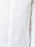 panelled long shirt 