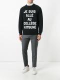 logo print sweatshirt 