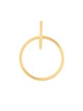 'Norma' medium hoop earring