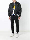 Mickey Mouse patch bomber jacket