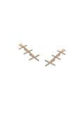 'KATIA' diamond cuff earrings