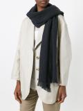 chunky knit scarf