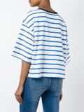 diagonal stripe knit top