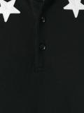star appliqué polo shirt