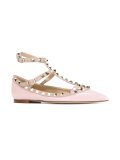 'Rockstud'平底鞋