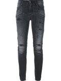 distressed skinny jeans