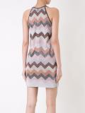 flitter effect zig-zag dress