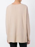 scoop neck jumper 