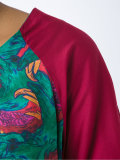 abstract print blouse