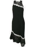 embroidered racer-back dress