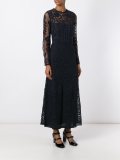 lace overlay dress