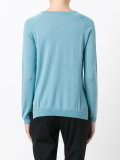embroidered flower jumper 