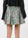 smocked waist skirt
